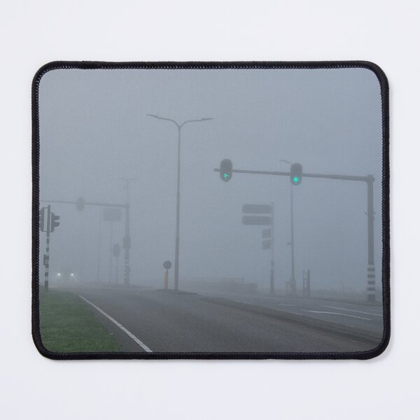 Item preview, Green Lights Through the Fog designed and sold by RadinaIllust.