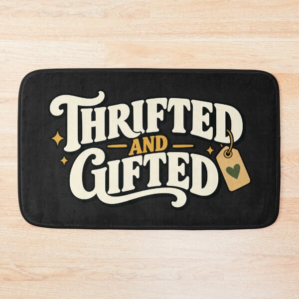 Item preview, Thrifted and Gifted – Vintage Thrift Store and Secondhand Fashion Humor designed and sold by GingaArt.