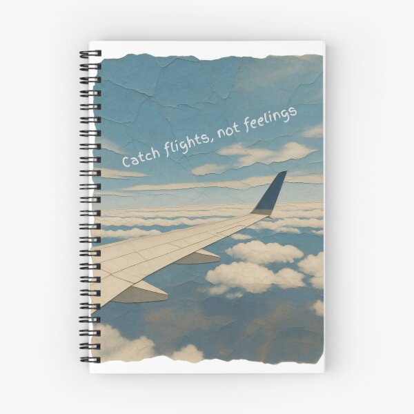 Item preview, Catch Flights, Not Feelings designed and sold by OddlySpecificStudios.