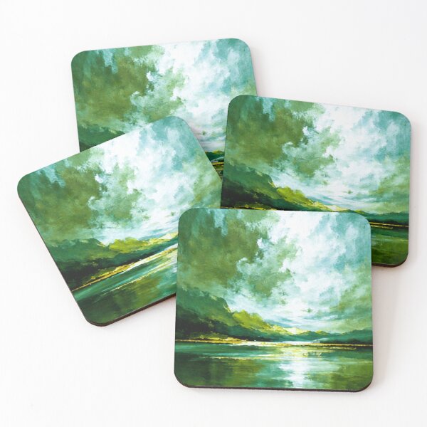 Item preview, Emerald Serenity Lake designed and sold by CyndiEpps.