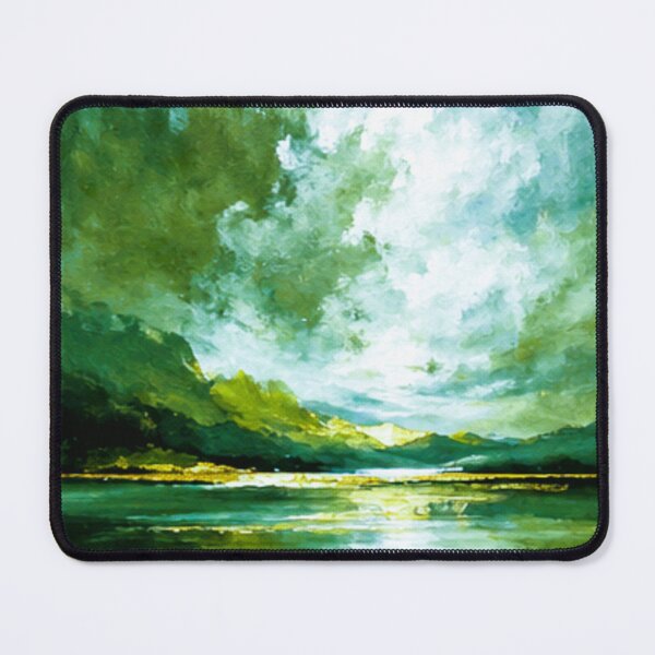 Item preview, Emerald Serenity Lake designed and sold by CyndiEpps.