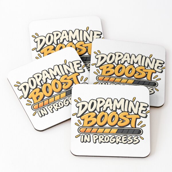 Item preview, Dopamine Boost In Progress – Funny Motivation and Positive Energy Humor designed and sold by GingaArt.