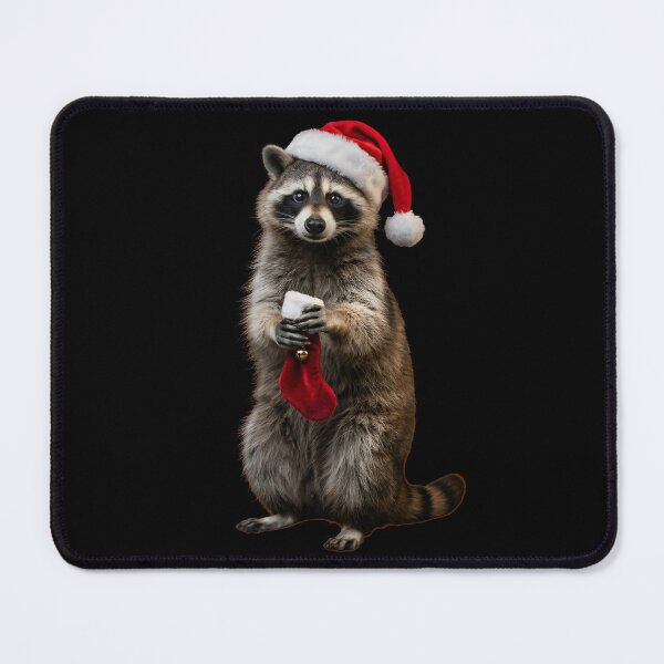 Item preview, Christmas Raccoon Caught Stealing Christmas Ornament Funny Wildlife designed and sold by Fitswear.