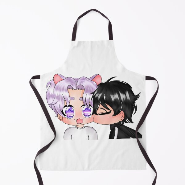 Item preview, Cute Chibi BL Squirrel Boy & Black Hair Boyfriend - Sweet Manhwa Romance Art designed and sold by Wolfy’s Chibi Corner.