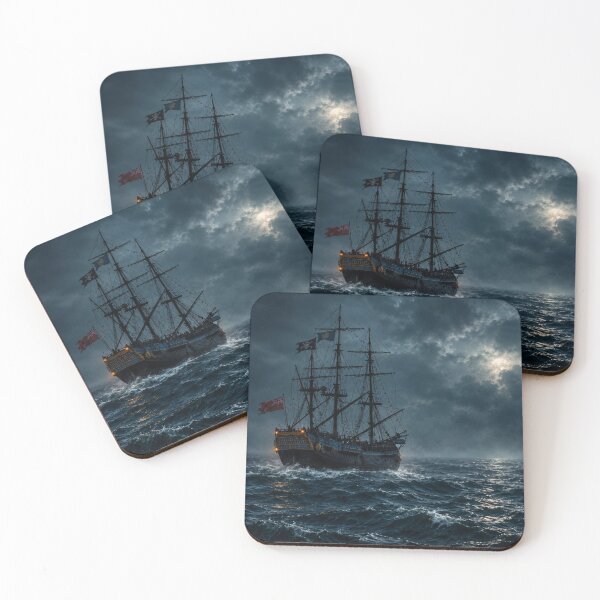 Item preview, Midnight Marauder.  The Ghost Ship's Journey designed and sold by Astute-Artio-Photography.
