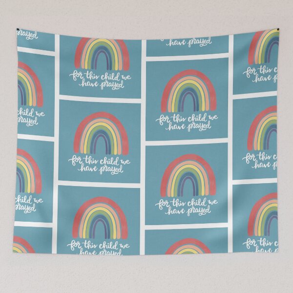 Item preview, For this child we have prayed rainbow designed and sold by deannakya.
