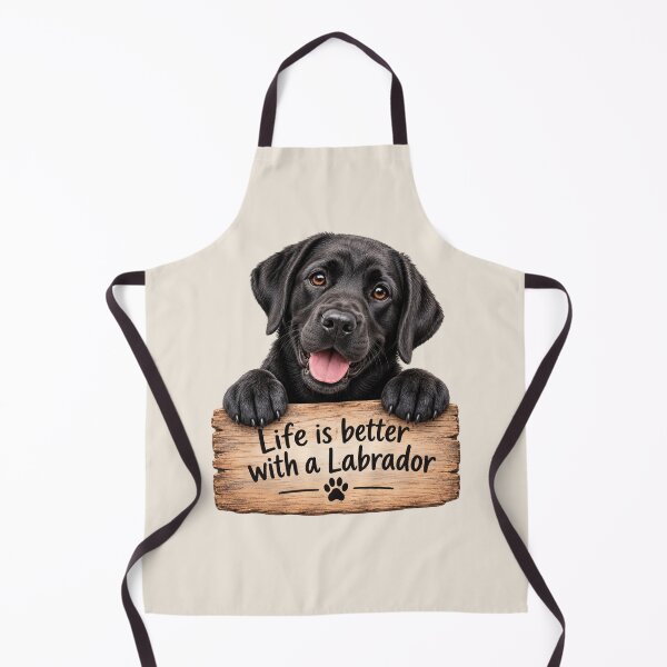 Item preview, Life is Better With a Labrador - Cute Black Lab Lover Design designed and sold by Nature's Palette.