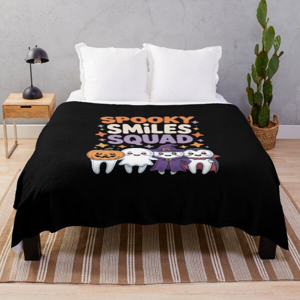 Item preview, Spooky Smiles Squad – Cute Dentist Halloween Tooth Art designed and sold by jkrphoto.