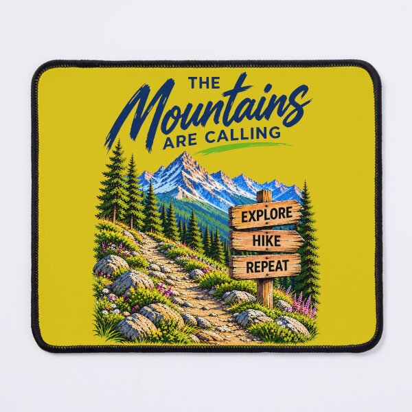 Item preview, Hiking are calling designed and sold by Edrien Design.