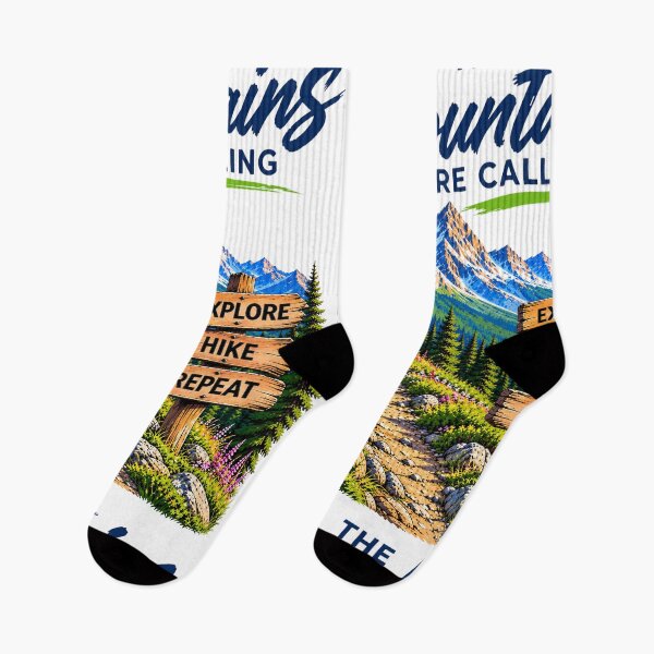 Item preview, Hiking are calling designed and sold by Edrien Design.