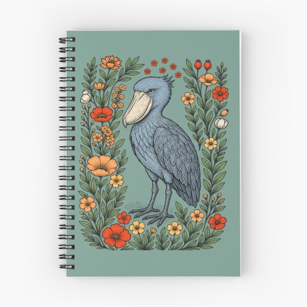 Item preview, Cute Flower Shoebill Stork - Floral Shoebill Stork Lover designed and sold by PatternFariss.
