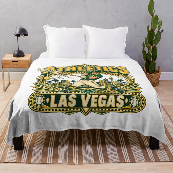 Item preview, Las Vegas Athletics Neon Baseball Slugger designed and sold by Dresut.