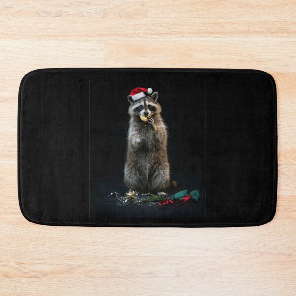 Item preview, Xmas Raccoon Caught Stealing Ornament Christmas Cookies designed and sold by Fitswear.