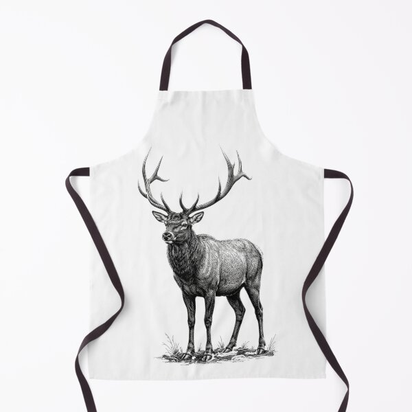 Item preview, Alce - Minimalista realista en blanco y negro designed and sold by Minimalisticaly.