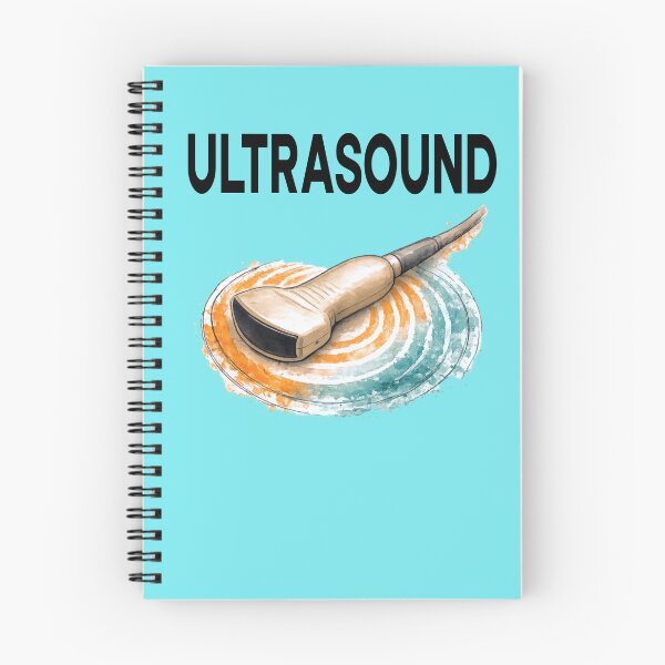 Item preview, Ultrasound Probe Black Typography designed and sold by Haleema Rauf.