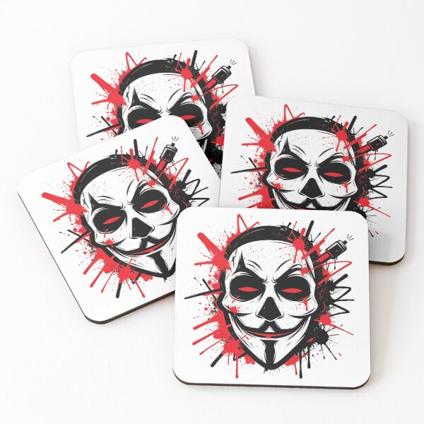 Item preview, Red and Black Mask designed and sold by BladiWChampion.