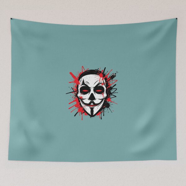 Item preview, Red and Black Mask designed and sold by BladiWChampion.