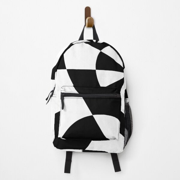 Item preview, Geometric Black and White Heart Optical Illusion Minimalist Art designed and sold by Deep Layer.