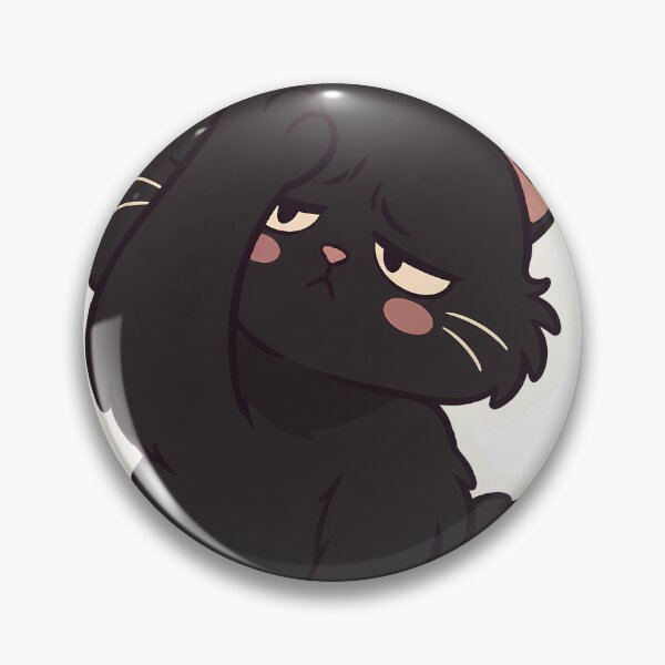 Item preview, Dramatic Black Cat Not Cursed Spooky Season designed and sold by OuqCreations.