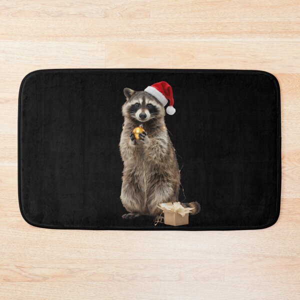 Item preview, Christmas Raccoon Thief Funny Santa Hat Wildlife designed and sold by Fitswear.