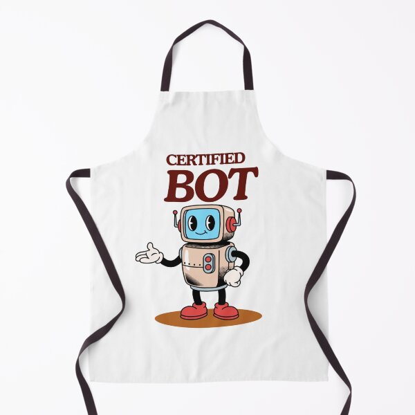Item preview, Robot retro divertido certificado designed and sold by Nol1ytv.