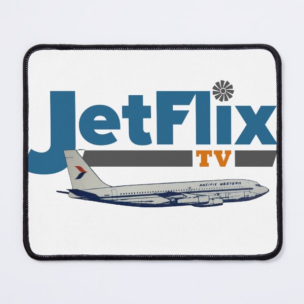 Item preview, JetFlix TV with PWA Boeing 707 1960s designed and sold by JetFlix-Aero.