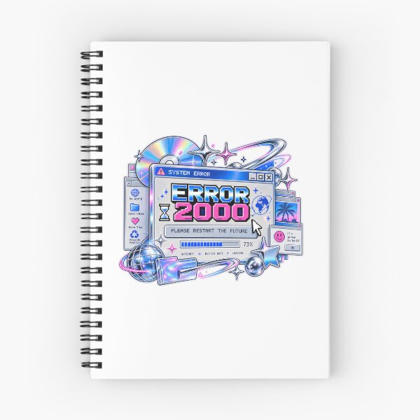 Item preview, Error 2000 Y2K Retro Computer designed and sold by 2G2P.