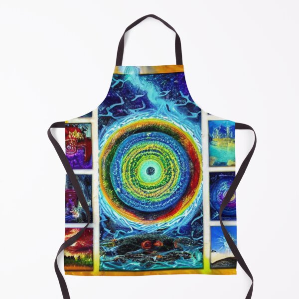 Item preview, Cosmic Vision – Psychedelic Portal Collage Art designed and sold by Thelic1977.