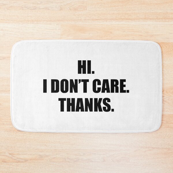 Item preview, i dont care designed and sold by designing01Ar3.