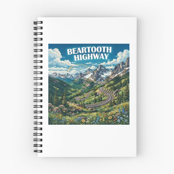 Item preview, Beartooth Highway Montana Wyoming Rainbow designed and sold by Esskay Designs.