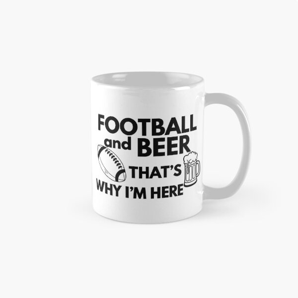 Item preview, Football and Beer designed and sold by OddlySpecificStudios.