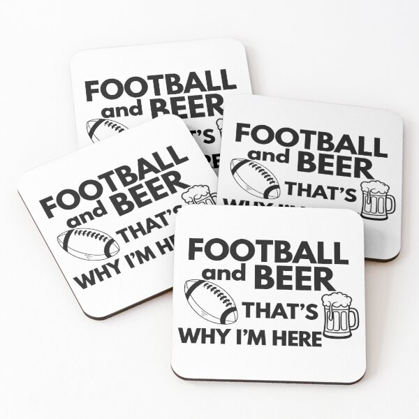 Item preview, Football and Beer designed and sold by OddlySpecificStudios.