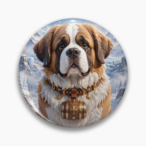Item preview, Saint Bernard Rescuer designed and sold by AwesomeDigiShop.