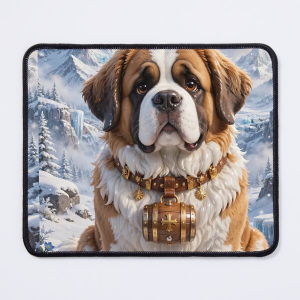 Item preview, Saint Bernard Rescuer designed and sold by AwesomeDigiShop.