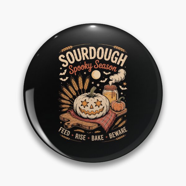 Item preview, Sourdough Spooky Season – Bread Baker Halloween Art designed and sold by jkrphoto.