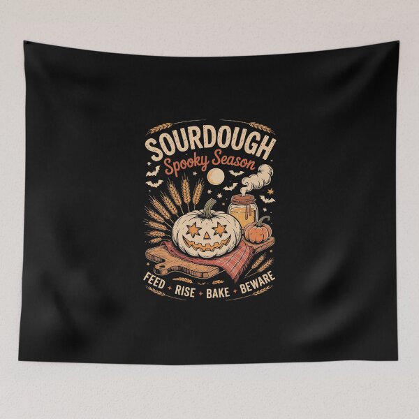 Item preview, Sourdough Spooky Season – Bread Baker Halloween Art designed and sold by jkrphoto.