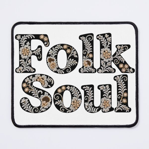 Item preview, Black Velvet Floral Embroidery in Silver and Gold designed and sold by DansCreations42.