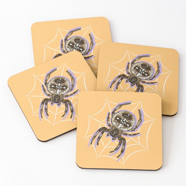 Item preview, Garden Spider on a web designed and sold by CharlotteJade.