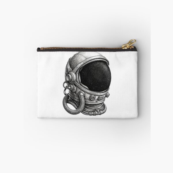 Item preview, Astronaut helmet - Realistic Black and White designed and sold by Minimalisticaly.