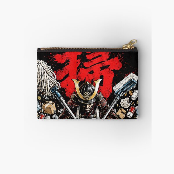 Item preview, SAMURAI CLEANING Warrior of Cleanliness designed and sold by kaipapershop.