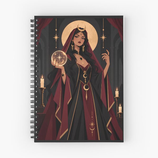 Item preview, The Veiled Oracle Gothic Moon Fantasy designed and sold by Live2211.