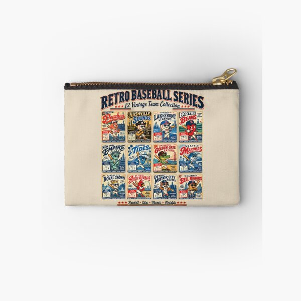 Item preview, Retro Baseball Series 12 Team Collection Shirt, Vintage Baseball Cities Mascots Tee, Old School Sports Poster Graphic designed and sold by GhostDawgs.