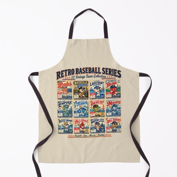 Item preview, Retro Baseball Series 12 Team Collection Shirt, Vintage Baseball Cities Mascots Tee, Old School Sports Poster Graphic designed and sold by GhostDawgs.