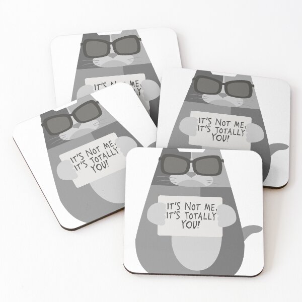 Item preview, Chunky The Cat It's Not Me, It's Totally You! designed and sold by Pladypoozart.