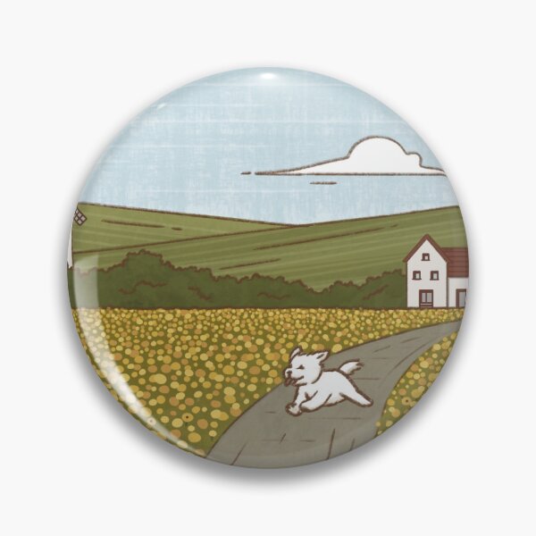 Item preview, Wandering Companions: Yellow Flower Fields designed and sold by Aycany Design.
