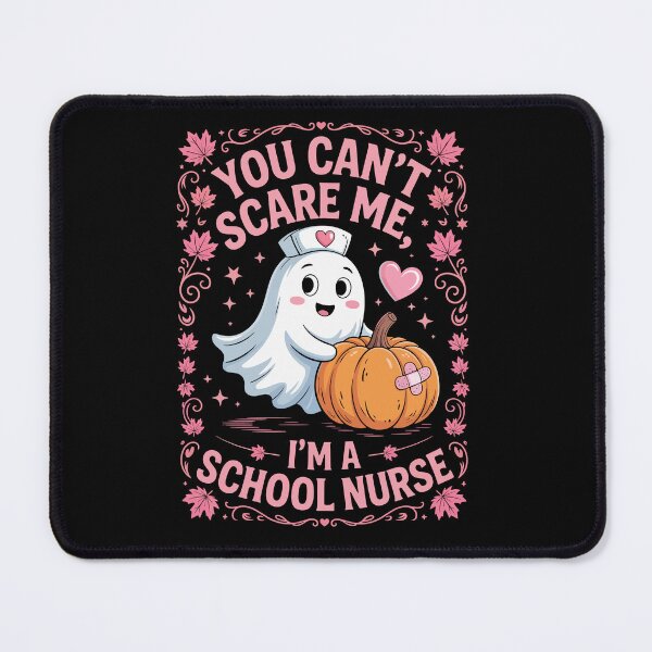 Item preview, You Cant Scare Me Im A School Nurse – Ghost Halloween Art designed and sold by jkrphoto.
