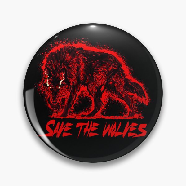 Item preview, Save the Wolves designed and sold by vaLeerieCurios.