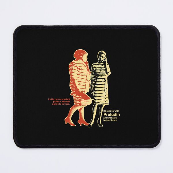 Item preview, Vintage Preludin Pharmaceutical Advertisement – Retro Weight Loss Medicine Art designed and sold by PharmaOriginals.