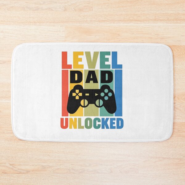 Item preview, Level Dad Unlocked  designed and sold by LuloCreative.