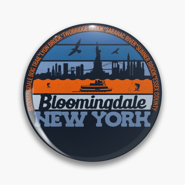 Item preview, Bloomingdale New York Sunset Retro Vintage Local Pride Logo designed and sold by CRHPOD20.